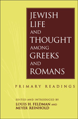 E-book, Jewish Life and Thought among Greeks and Romans, T&T Clark
