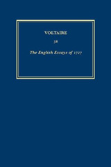 E-book, Œuvres complètes de Voltaire (Complete Works of Voltaire) 3B : The English Essays of 1727, Voltaire Foundation