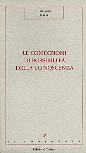 eBook, Le condizioni di possibilità della conoscenza, Rizzi, Erminio, 1921-, Cadmo