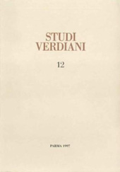 Fascicule, Studi Verdiani : 12, 1997, Istituto nazionale di studi verdiani