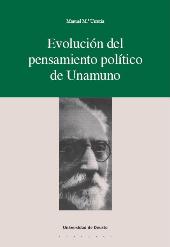 E-book, Evolución del pensamiento político de Unamuno, Urrutia, Manuel Mª., Universidad de Deusto