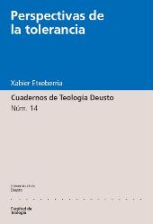 eBook, Perspectivas de la tolerancia, Universidad de Deusto
