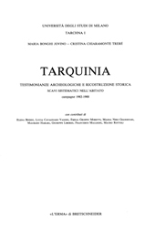E-book, Tarquinia : testimonianze archeologiche e ricostruzione storica : scavi sistematici nell'abitato : campagne 1982-1988, "L'Erma" di Bretschneider