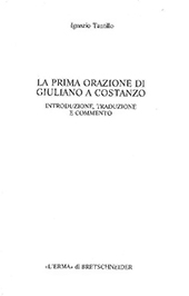 eBook, La prima orazione di Giuliano a Costanzo : introduzione, traduzione e commento, "L'Erma" di Bretschneider