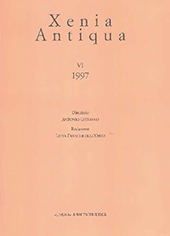 Issue, Xenia Antiqua : VI, 1997, "L'Erma" di Bretschneider