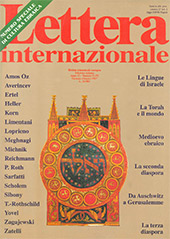 Artículo, Rinascita di una nazione, rinascita di una lingua, Lettera Internazionale