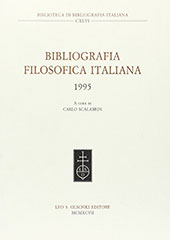 E-book, Bibliografia filosofica italiana : 1995, Leo S. Olschki editore