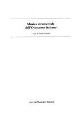eBook, Musica strumentale dell'Ottocento italiano, Libreria musicale italiana