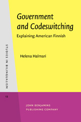 E-book, Government and Codeswitching, John Benjamins Publishing Company