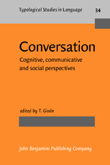 E-book, Conversation, John Benjamins Publishing Company
