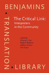 E-book, The Critical Link : Interpreters in the Community, John Benjamins Publishing Company