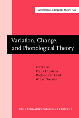 E-book, Variation, Change, and Phonological Theory, John Benjamins Publishing Company