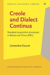 E-book, Creole and Dialect Continua, John Benjamins Publishing Company