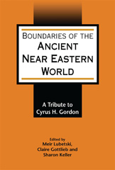 E-book, Boundaries of the Ancient Near Eastern World, Bloomsbury Publishing