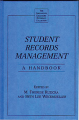 E-book, Student Records Management, Ruzicka, M. Therese, Bloomsbury Publishing