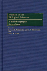 eBook, Women in the Biological Sciences, Bloomsbury Publishing