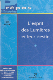 eBook, L'esprit des Lumières et leur destin, Armand Colin (réédition numérique FeniXX)
