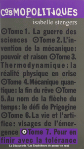 eBook, Cosmopolitiques (7). Pour en finir avec la tolérance, La Découverte (réédition numérique FeniXX)