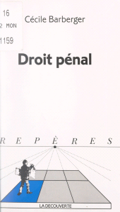 eBook, Droit pénal, La Découverte (réédition numérique FeniXX)