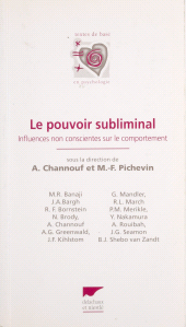 E-book, Le Pouvoir subliminal : Influences non conscientes sur le comportement, Delachaux et Niestlé (réédition numérique FeniXX)