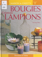 eBook, Bougies lampions : créations, Dessain et Tolra (réédition numérique FeniXX)
