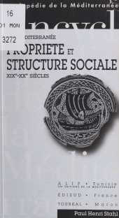 E-book, La Méditerranée : propriété et structure sociale, XIXe-XX siècles, Édisud (réédition numérique FeniXX)