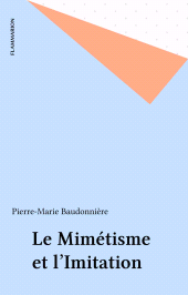 E-book, Le Mimétisme et l'Imitation, Flammarion (réédition numérique FeniXX)