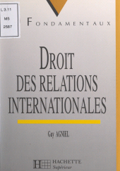 E-book, Droit des relations internationales, Hachette (réédition numérique FeniXX)
