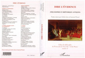 E-book, Dire l'évidence : (Philosophie et rhétorique antiques), L'Harmattan