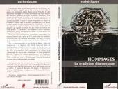 E-book, Hommages : La tradition discontinue, Déotte, Jean-Louis, L'Harmattan