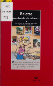 E-book, Ralette marchande de tableaux, Hatier (réédition numérique FeniXX)