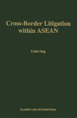 E-book, Cross-Border Litigation within ASEAN, Wolters Kluwer