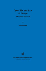 eBook, Open EDI and Law in Europe, Mitrakas, Andreas, Wolters Kluwer