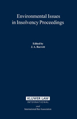 E-book, Environmental Issues in Insolvency Proceedings, Wolters Kluwer