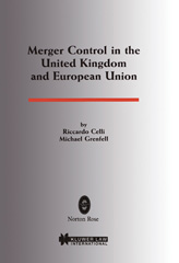 E-book, Merger Control in the United Kingdom and European Union, Wolters Kluwer