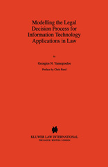 E-book, Modelling the Legal Decision Process for Information Technology Applications in Law, Wolters Kluwer