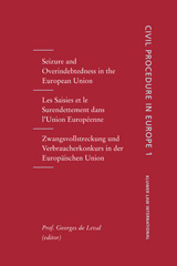 E-book, Seizure and Overindebtedness in the European Union, Kluwer Law International