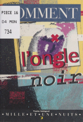E-book, L'Ongle noir, Mille et une nuits (réédition numérique FeniXX)