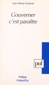 eBook, Gouverner c'est paraître, Presses universitaires de France (réédition numérique FeniXX)