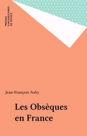 eBook, Les Obsèques en France, Presses universitaires de France (réédition numérique FeniXX)