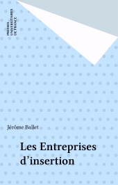 eBook, Les Entreprises d'insertion, Presses universitaires de France (réédition numérique FeniXX)
