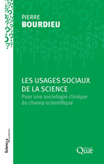 E-book, Les usages sociaux de la science : Pour une sociologie clinique du champ scientifique, Éditions Quae