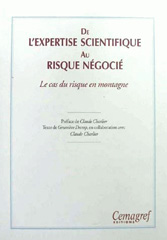E-book, De l'expertise scientifique au risque négocié : Le cas du risque en montagne, Decrop, Geneviève, Éditions Quae