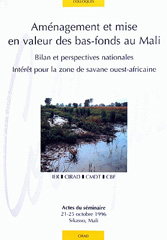 E-book, Aménagement et mise en valeur des bas-fonds au Mali, Éditions Quae