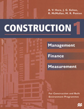 eBook, Construction 1, Hore, Alan V., Red Globe Press