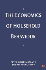 E-book, The Economics of Household Behavior, Red Globe Press