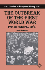 E-book, The Outbreak of the First World War, Red Globe Press