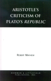 E-book, Aristotle's Criticism of Plato's Republic, Rowman & Littlefield