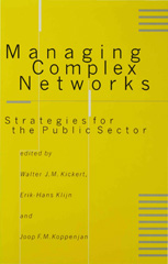 E-book, Managing Complex Networks : Strategies for the Public Sector, Sage