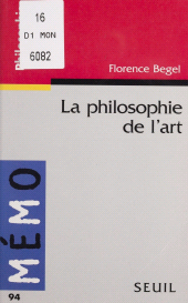 E-book, La Philosophie de l'art, Seuil (réédition numérique FeniXX)
